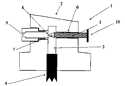 A single figure which represents the drawing illustrating the invention.